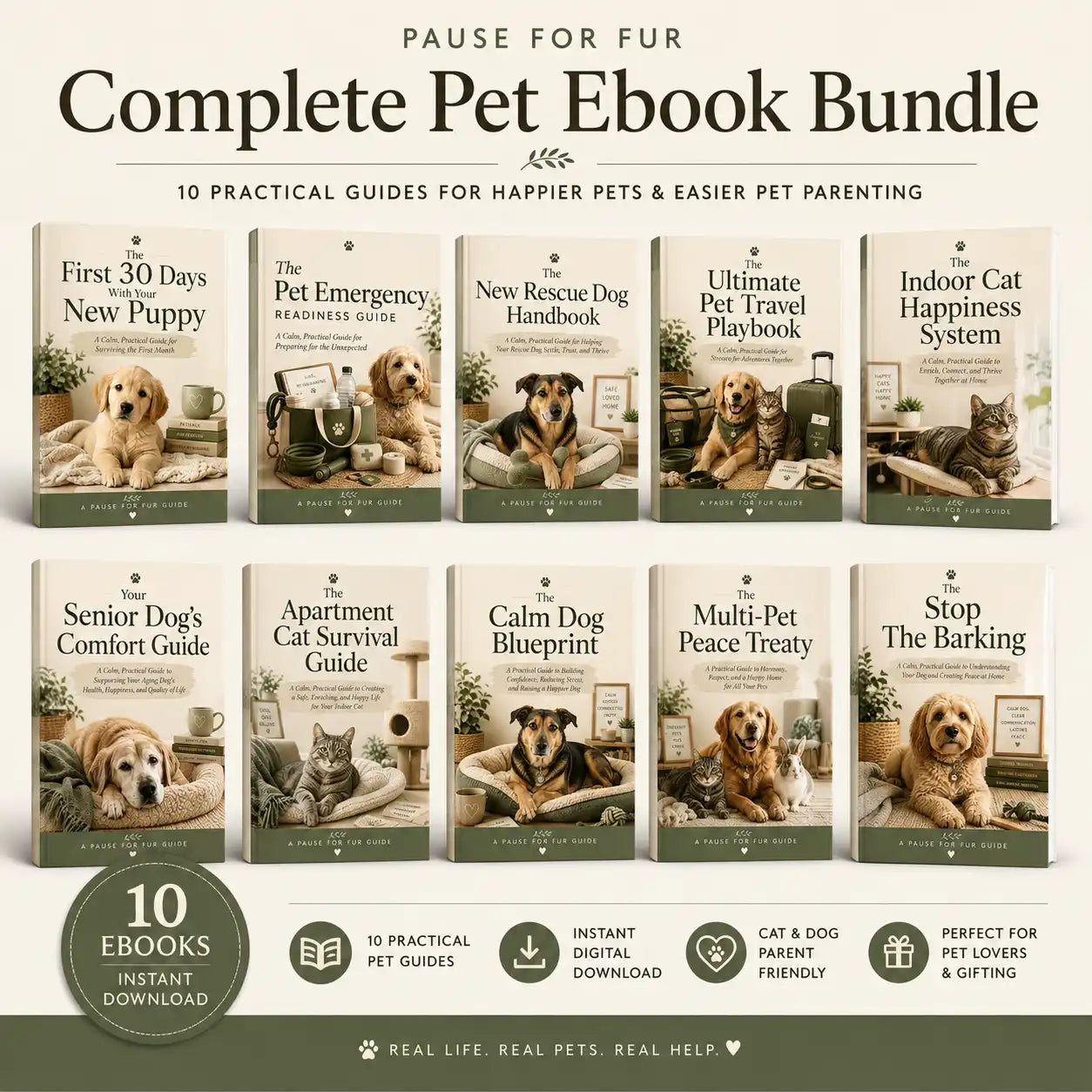 50 Editable Pet Ebooks for Pet Businesses