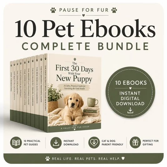 50 editable pet ebooks for pet businesses by Pause for Fur