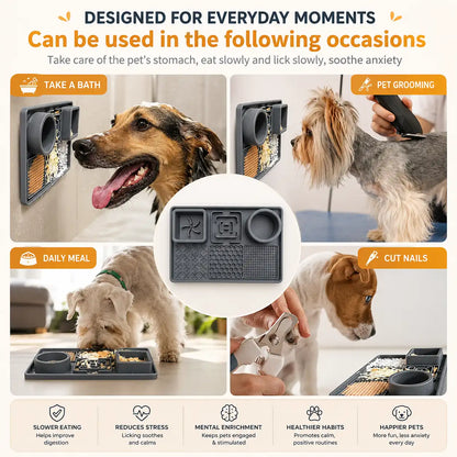 Busy Tongue Treat Mat + Free Dog Routine Bundle