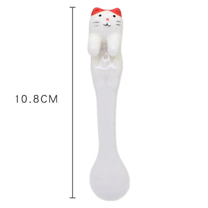 Ceramic Cat Hanging Spoon