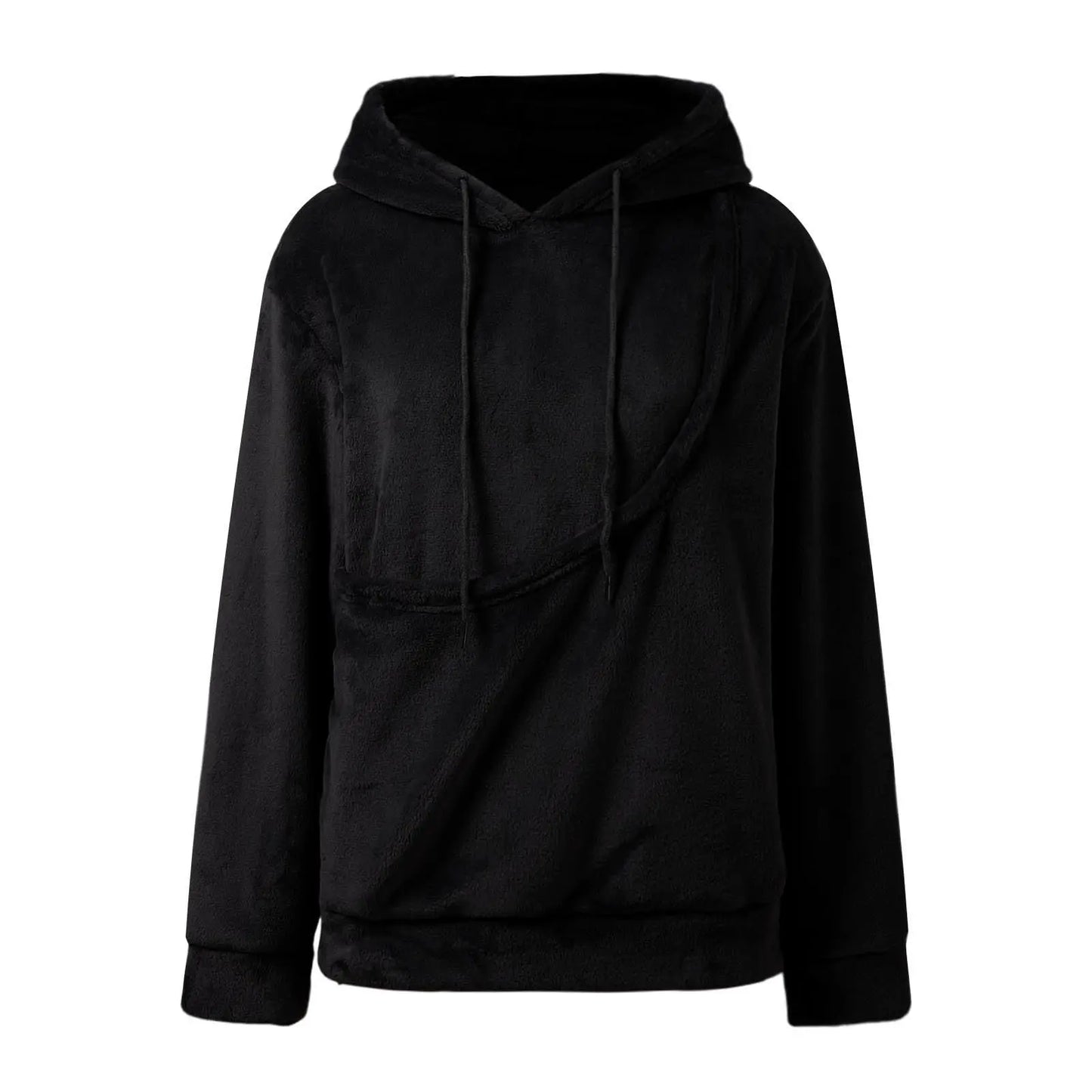 Pet carrier hoodie with pouch for cats and small dogs
